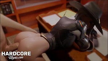 Play Overwatch ashe getting hardcore ass action