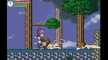 Oynat Piksel tarzı hentai oyunu seks sahnesi ve cg'nin tam oynanışı