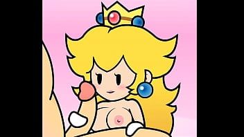 再生 Peachypop34による紙桃手コキアニメーション