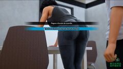 Play Milfy City Episode 31: Stepmom's Passionate French Kiss and Big Tits