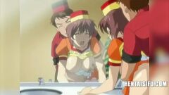 Riproduci Il capo hentai diventa cattivo con un dipendente eccitato
