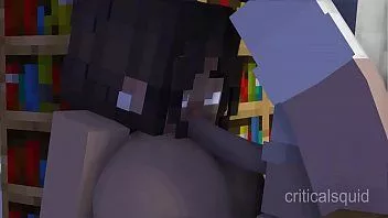 Reproducir Un niño es atrapado masturbándose en la biblioteca [animación de Minecraft]