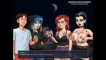 play ملحمة Summertime [0.19.1] فتاة شابة من إيمو الساخنة تتجرد من ملابسها وتظهر لها ثديها الصغيرة الجميلة ورائعة قرنية رطبة عذراء كس صغير l لحظات اللعب الأكثر جاذبية الخاصة بي الجزء رقم 28
