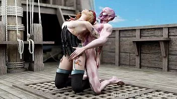 Afspelen Monster van de Caraïben. 3D-parodie
