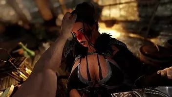 播放 Horny nord 以一种独特的方式支付房间费用......