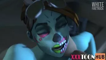 تشغيل Fortnite - الغول جندي مارس الجنس في الغابة. - xxxtoonhub