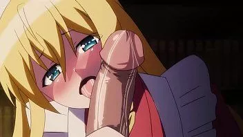 Abspielen Unzensiertes Hentai | Blowjob und Sperma drin