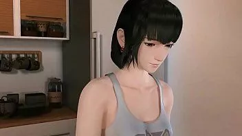 play 可爱的 3d 无尽宝贝吮吸巨大的黑色公鸡并进行面部护理
