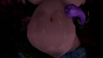 play [mmd r-18] sexy nerdy meid wordt betast en afgeroomd door t. demon