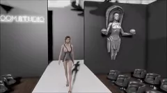 play Anime 3D Hentai: adolescente fofa com minissaia e vestido sexy do Fallout 4