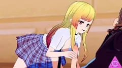 Afspelen KoiKatsu: Marin's verkleed Darling Hentai-gameplay - Ongecensureerde pijpbeurt, handjob, creampie en cumshot-actie