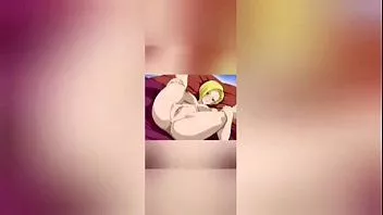 再生 ブルマと人造人間18号（ドラゴンボール）が、生暖