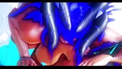 Putar Lesbian Hentai 3D Menjadi Aneh dengan Ayam Futa di Phantasy Star New Genesis Bagian 2