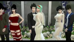 Abspielen Dragon Ball Z: Bulmas Hochzeitstag-Albtraum – Erzwungener Anal-Dreier-Hentai-Porno