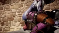 Abspielen Nightelf's Wild Ride: Eine 3D-Hentai-Anime-Orgie im Kerker