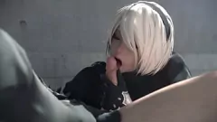 play 3D-Anime-Süsse bekommt in der Gameplay-Zusammenstellung intensive Anal- und Gesichtsbesamung