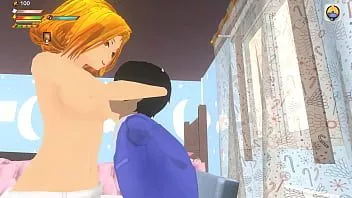 play Gra 3D „uniwersytet femdom” masuje nogi mamuśki