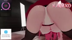 play 3D Anime Schoolgirl Vtuber Kanako's Neaughty BDSM Adventure с огромным членом и кремапий!