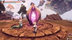 播放 在无尽的魅魔级4级：强烈的口头和射精动作