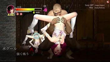play 有罪地獄アクション変態リョナゲーム新しいゲームプレイ。村でたくさんの男性と熱いセックスをしているアイリの女の子