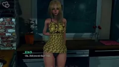 再生 ヘンタイゲームプレイ：大きなおっぱいと明示的な出会い - パート2