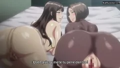 Odtwórz Duszna blondynka i brunetka hentai milfs w intensywnym trójkącie ntr