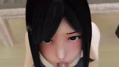 تشغيل 3D Anime Hentai: Cumshot النشوة الجنسية مع فاتنة مفلس المجاور في الباب