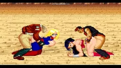 再生 ヘンタイ・ムゲン・対決：キム・ドン・ファン＆テリーvsワンダーウーマン＆Ms.マーベル