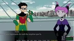play Teen Titans Raven se venge dans une parodie explicite du jeu de sexe