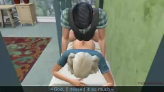 play Le beau-père Hentai devient intime avec la belle-fille sur un lit superposé