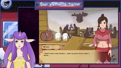 play Formation de quatre éléments: Sexy Hentai Brunette Avatar Pt. 24