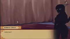 play Тренер с четырьмя элементами: Ночь страсти Катары - лесбийская фаллоимитаторская игра и интенсивный аниме оргазм