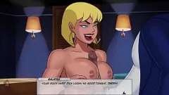Reproduzir Compilação mágica de emprego de Powergirl - DC Comics Parody Porno
