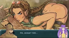 Oynat Lara Croft'un Uzman Bürosu Teknikleri: Bir Porno Oyun Kılavuzu (Bölüm 92 - Cumshot)