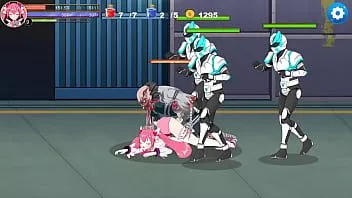 play 魔法少女の妖精の心：ヘンチマンとゾンビがタップした魔法少女のお尻