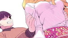 Odtwórz Międzyrasowa pasja tabu: hebanowa nauczycielka i przyrodnie siostry z anime