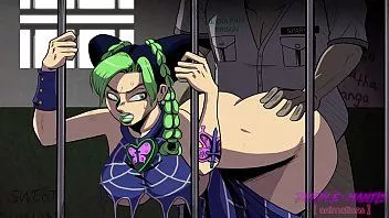 播放 Jolyne cujoh 得到她的 thicc 屁股审问 - jojos 奇异的冒险委员会