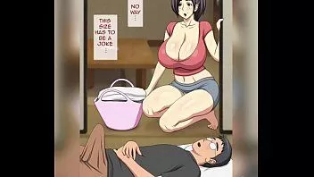 Reproducir Madre se excita al ver el pene enorme de su hijo