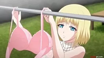 Redare Blonda hentai cu sânii mari își face păsărica în patru picioare